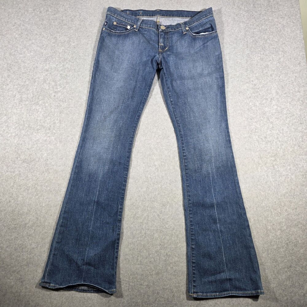 Rock & Republic Mick Jeans Womens Size 30 Medium Wash Bootcut Flare Made in USA